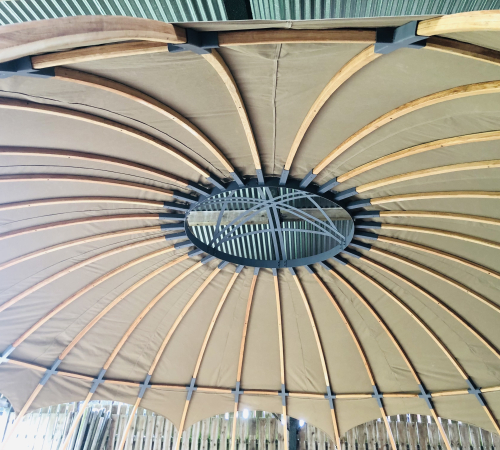 roof without the walls 