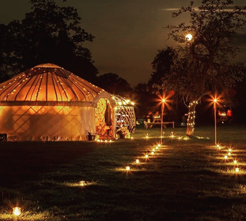 33' Yurt at Cerchio del Desiderio, Abruzzo, Italy