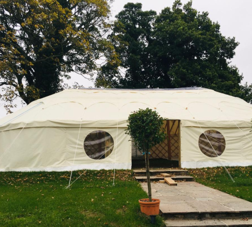 Barn Yurt Cover for Red Pump Inn