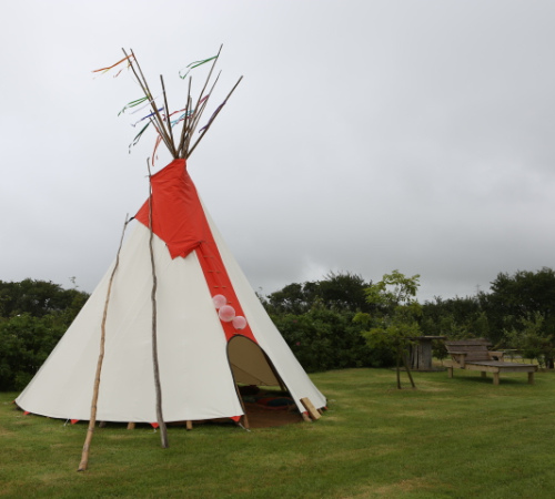 Wedding Tipi, Cornish Tipi Holidays