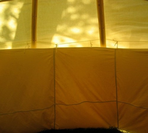 Tipi Lining Detail