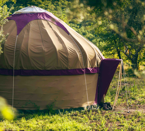 Scorpio Yurt at Heartland, Abruzzo, Italy